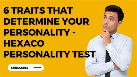 6 Traits That Determine Your Personality HEXACO Personality Test