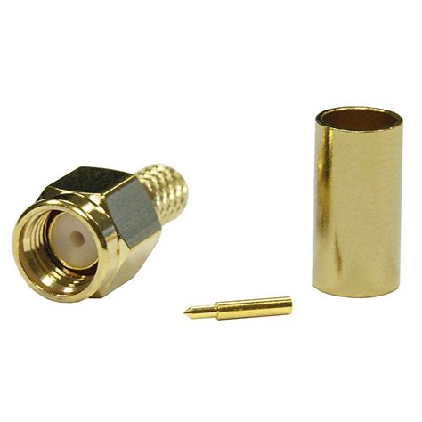 Sma Male Crimp Connector Rg Wifi Antennas Co Uk Wifi Antennas