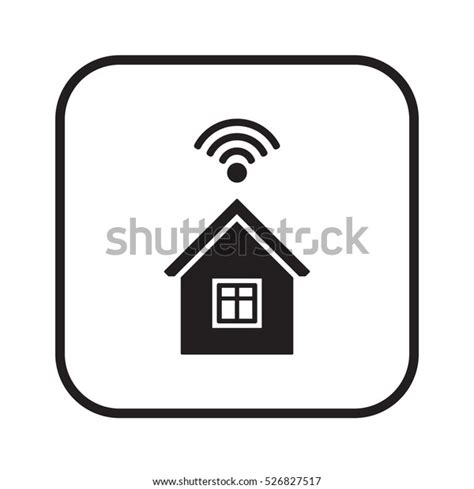 Wifi Icon Flat Design Stock Vector Royalty Free 526827517 Shutterstock