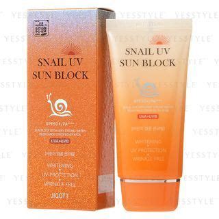 Discover Jigott Snail UV Sun Block - SPF 50+ PA+++
