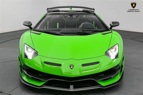 Verde Mantis Lamborghini Aventador Svj Roadster Lp Carpaints Co