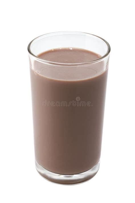 Glass Of Chocolate Milk Stock Image Image Of Nutrient 85884277