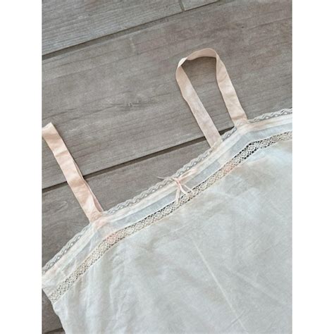 1920s White Silk Crepe Step In Teddy Lingerie Romper Gem