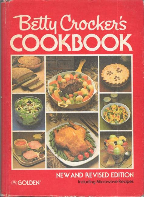 Vintage Betty Crocker Cookbook Betty Crocker S New Picture Cookbook Mid