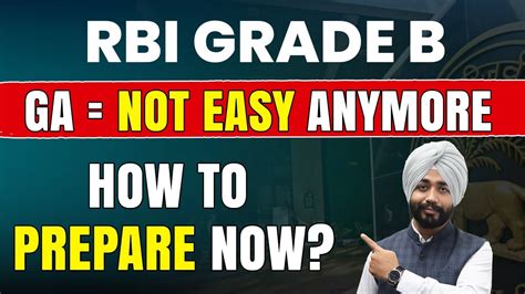 Ga Rbi How To Prepare Ga For Rbi Grade B Rbi Current Affairs