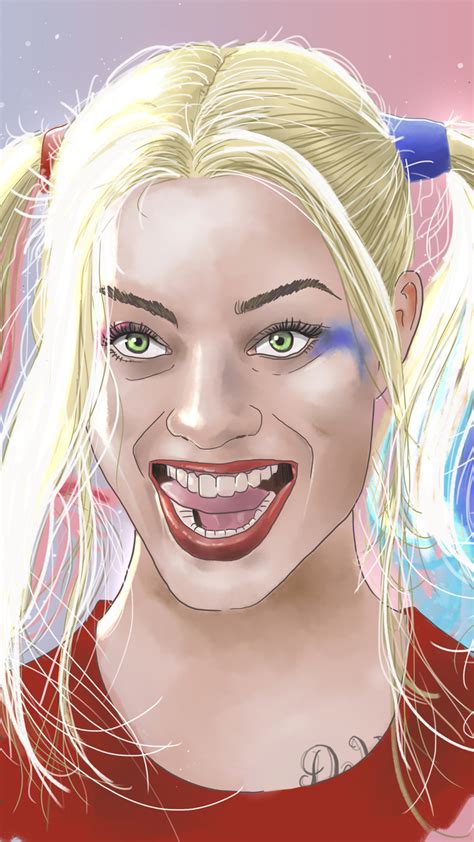 1080x1920 Harley Quinn Artwork Hd Artist Digital Art Deviantart