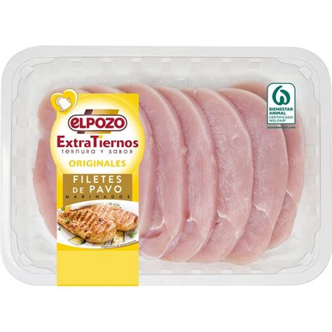 Comprar Extratiernos Filetes De Pavo Marinados Peso Aproximado Bandeja