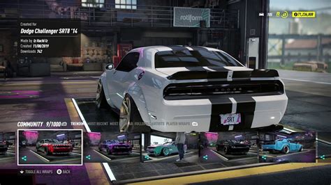 Nfs Heat Challenger Srt8 Full Build Youtube