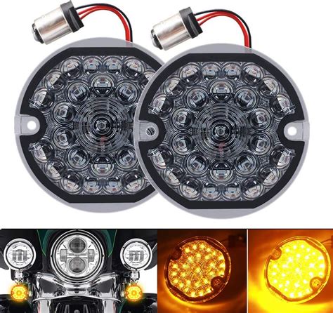 OSAN 2x Motorrad Universal LED Blinker Blinkleuchte Lampe A Amazon