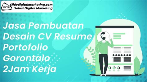 Jasa Pembuatan CV Curriculum Vitae Resume Portofolio Gorontalo 2Jam