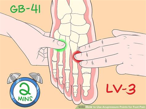 How to Use Acupressure Points for Foot Pain: 10 Steps