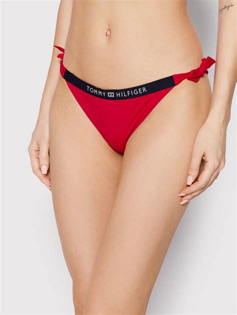 Tommy Hilfiger Bikini Unterteil Cheeky UW0UW03395 Rot Modivo At