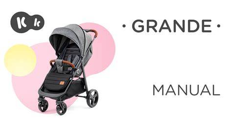 Kinderkraft GRANDE stroller that reclines to the lie-flat position How ...