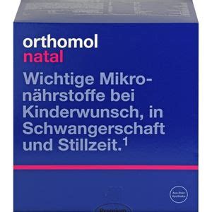 Orthomol Natal Granulat Kapseln Btl Kombipack St