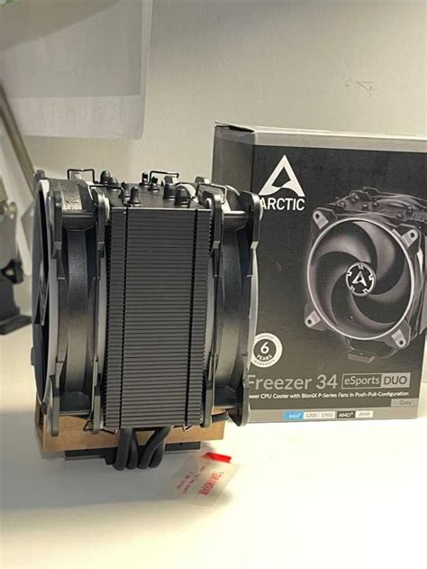 Cooler De CPU Arctic Freezer 34 ESports DUO Alto Desempenho Moscavide