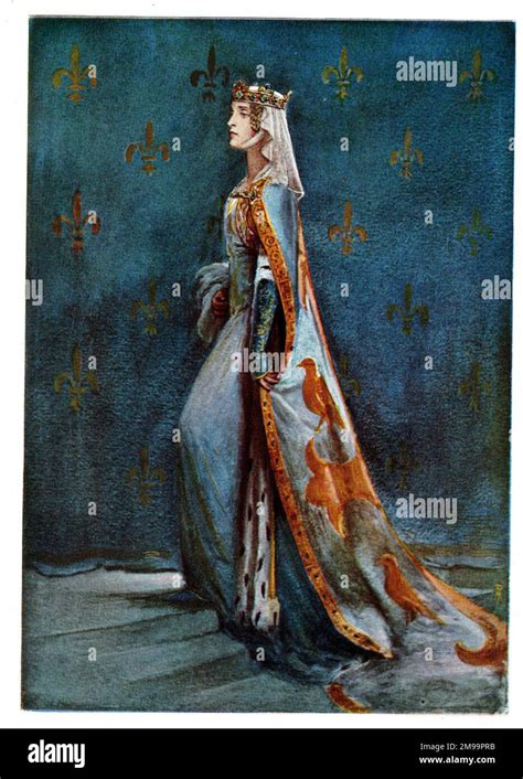 The Queen of Richard II (Shakespeare history play Stock Photo - Alamy