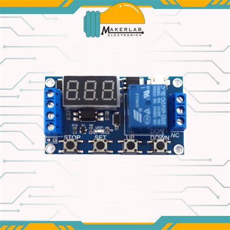 XY J02 Time Delay Relay Module Switch Trigger Circuit Timer Cycle