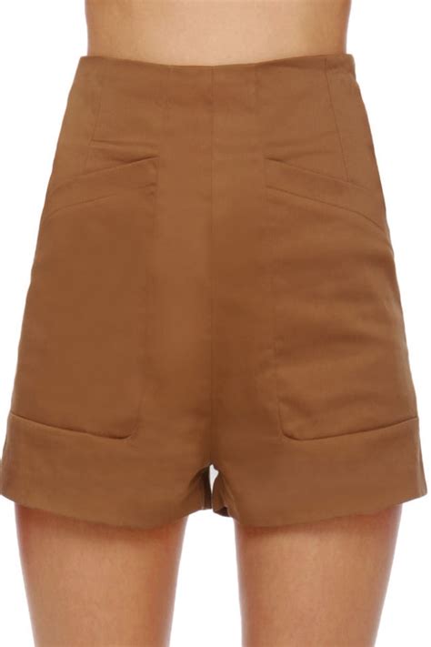 Luscious Brown Shorts Pocket Shorts 3600