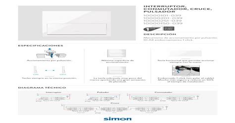 Interruptor Conmutador Cruce Pulsador Pdf Document