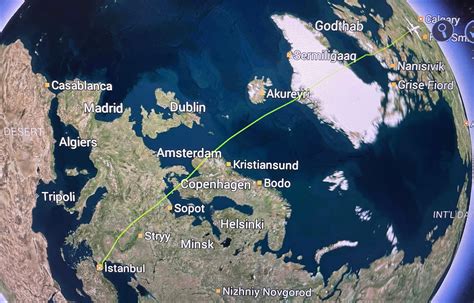 Flight Time Seattle To Istanbul