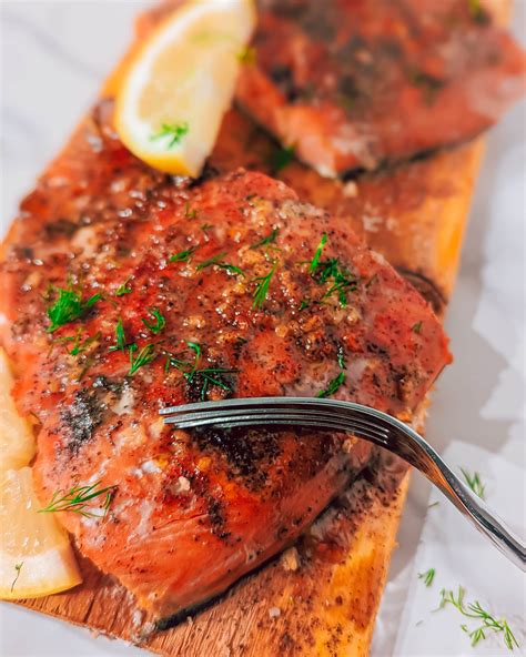 Oven Baked Cedar Plank Salmon