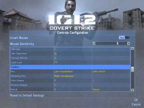 Igi Covert Strike Main Menu Settings Youtube