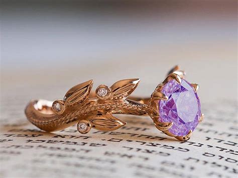 amethyst-engagement-ring-etsy | Wedding KnowHow