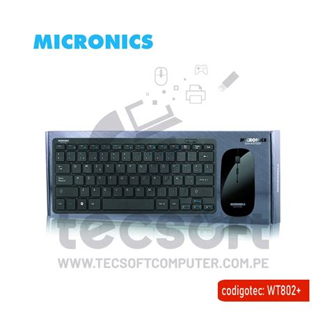 Kit Teclado Mouse Micronics Smarter Mic Wt