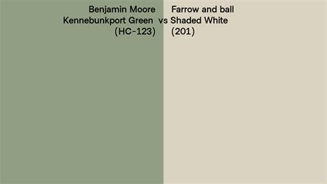 Benjamin Moore Kennebunkport Green Hc 123 Vs Farrow And Ball Shaded