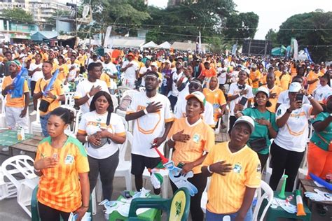 CAN 2023 joie des supporters après la victoire des éléphants de Côte d