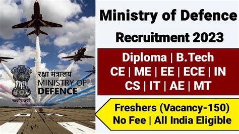 Ministry Of Defence Recruitment Ministry Of Defence Vacancy