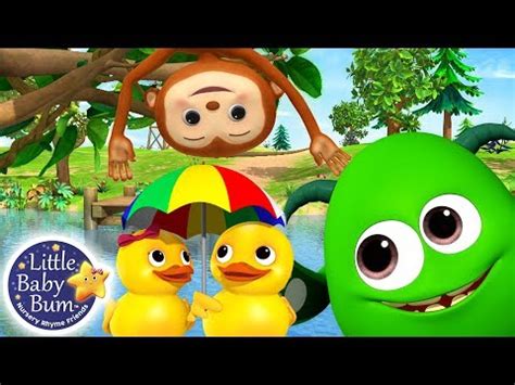 Little baby bum five little monkeys swinging nursery rhymes for babies ...