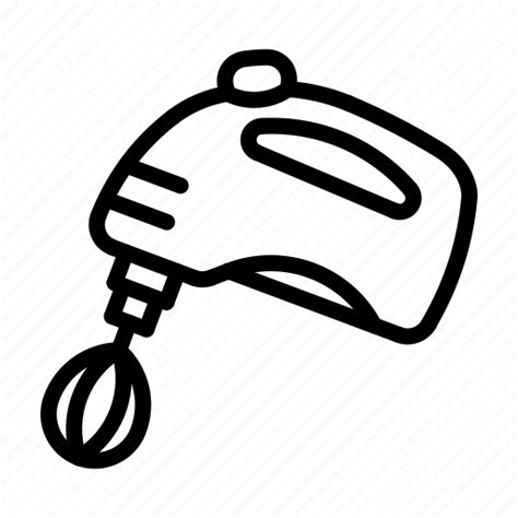 Hand Hand Mixer Kitchen Mixer Icon