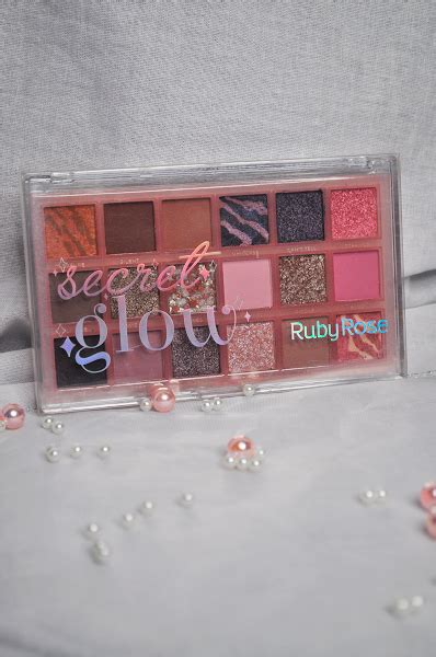 Paleta De Sombras Secret Glow Ruby Rose Bella Make Store