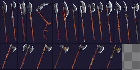 I SPY A SCYTHE AND A BUNCH OF WEAPONS!! Teaser from StoneShard Discord : r/stoneshard