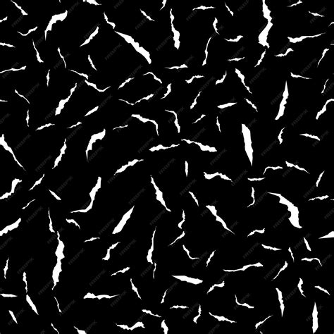 Modèle Sans Couture Fissuré. Résumé Historique Des Symboles De Fissure