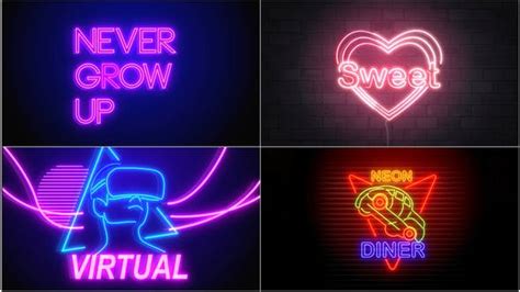 Neon Signs V4, Video Templates - Envato Elements