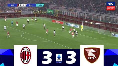 🔴[live] Ac Milan Vs Salernitana Serie A Tim 2023 24 Match Live