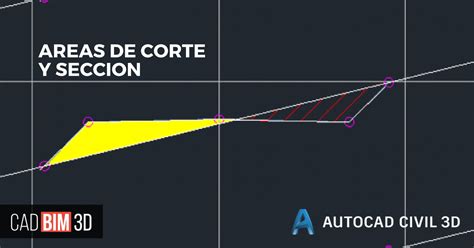 Diferenciando áreas de corte y de relleno en secciones transversales en