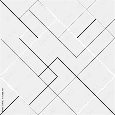 Geometric simple black and white minimalistic pattern, diagonal thin lines. Can be used as ...