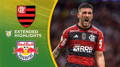 Flamengo Vs Red Bull Bragantino Extended Highlights Brasilerao