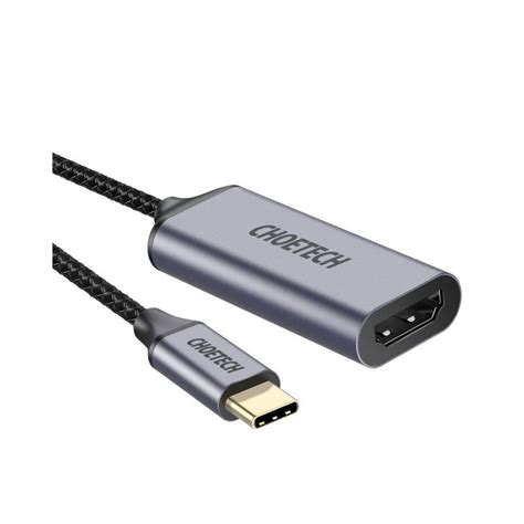 Adaptor Choetech Usb Type C Tata La Hdmi Mama K Hz Gry