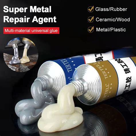 Magic Repair Glue AB Metal Cast Iron Repairing Adhesive Agent Caster