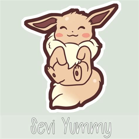 mewarna pokemon chibi eevee