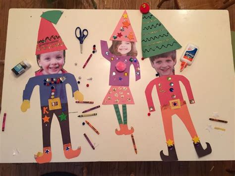 Momfessionals Christmas Craft Elf Yourself Christmas Crafts