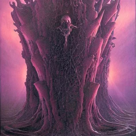 Descending Into Madness By Wayne Barlowe Julian Stable Diffusion