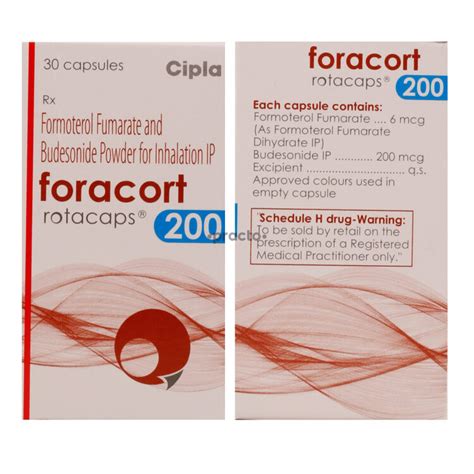 Foracort Rotacaps Uses Dosage Side Effects Price Composition