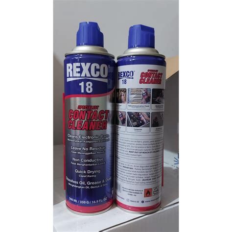 Jual Rexco 18 Contact Cleaner 220 Ml 500 Ml Pembersih Elektronik