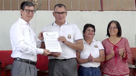 Ceremonia De Nuevo Nombre De La I E N A Flor De Bel N Tuesta