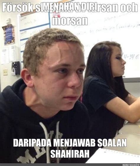 Meme MENAHAN DIRI All Templates Meme Arsenal